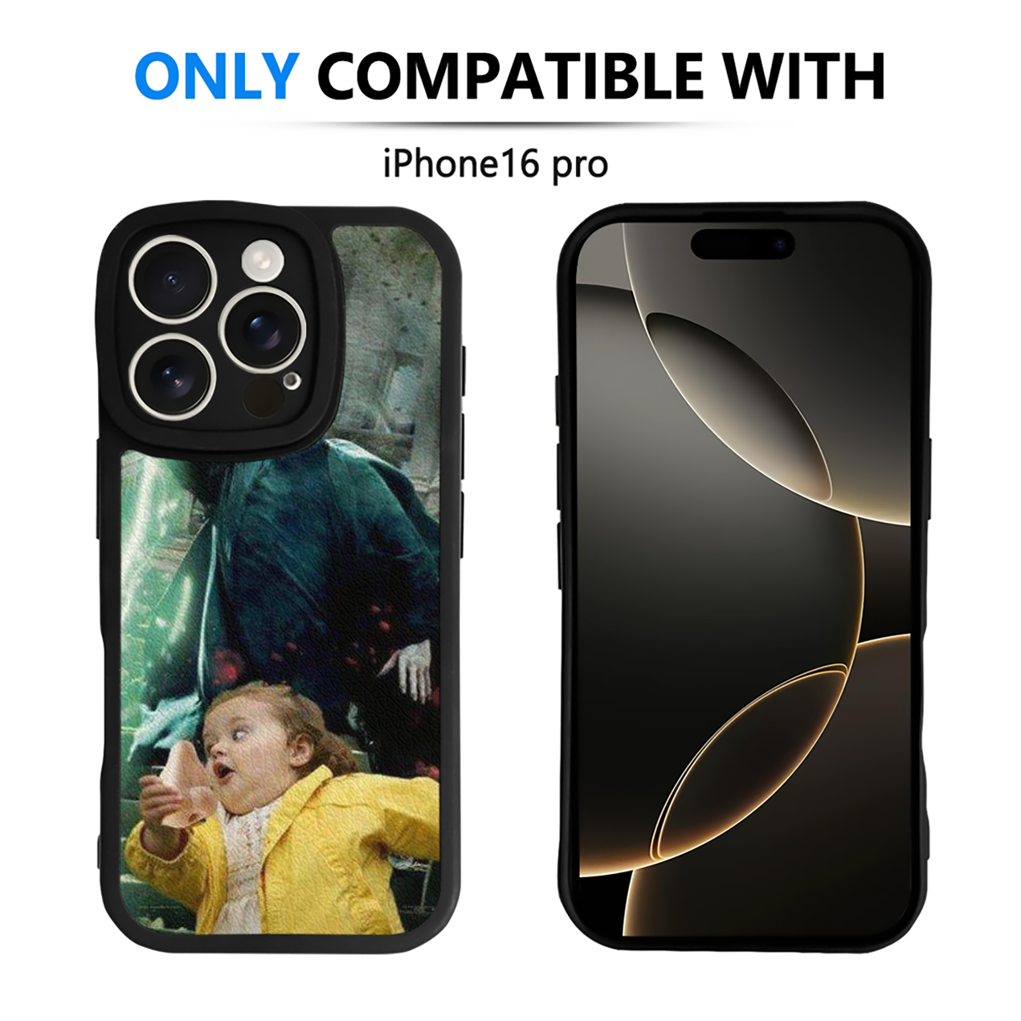 （画像用） Harry Potter ハリー・ポッターシリーズ 【iPhone 16シリーズ対応】シリコンスマホケース（レザー調） 材質：シリコン